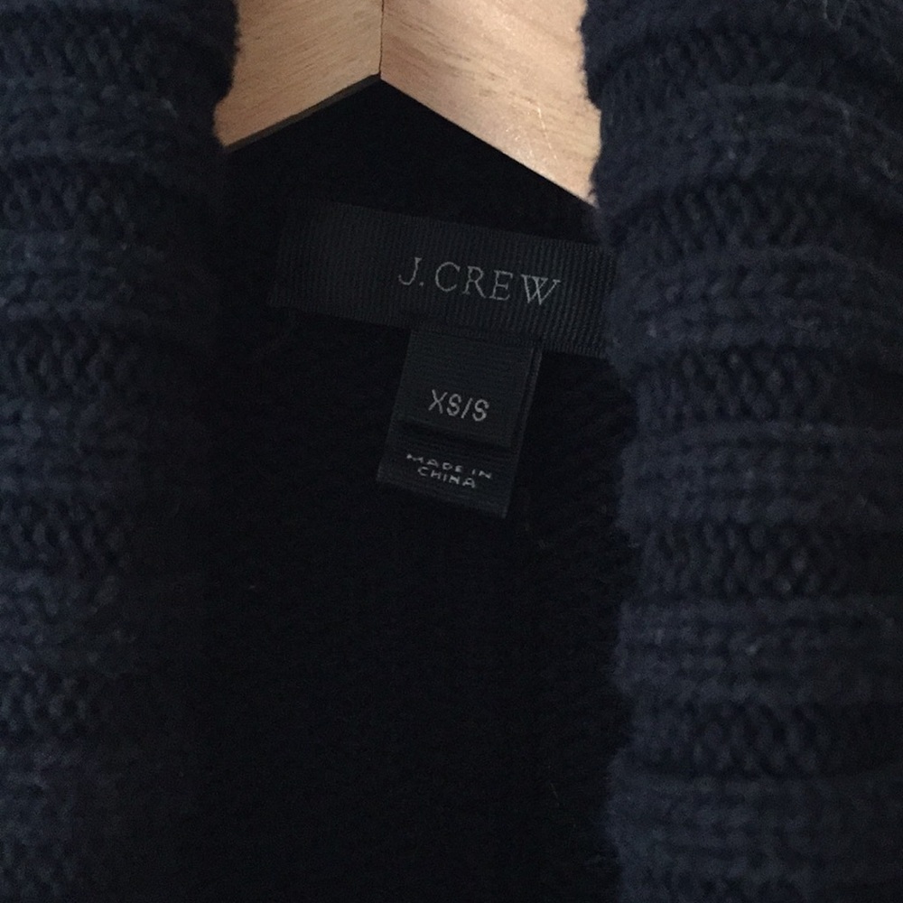 Jcrew chunky knit open cardigan - Picture 3 of 5